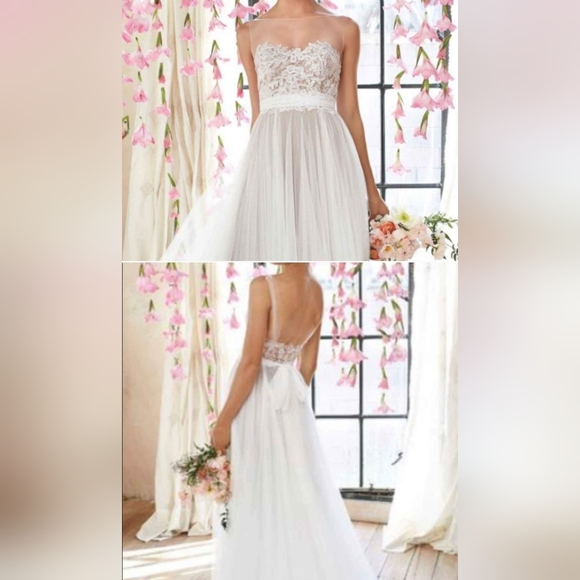 Custom Wedding Dress Size 8 - Picture 10 of 10